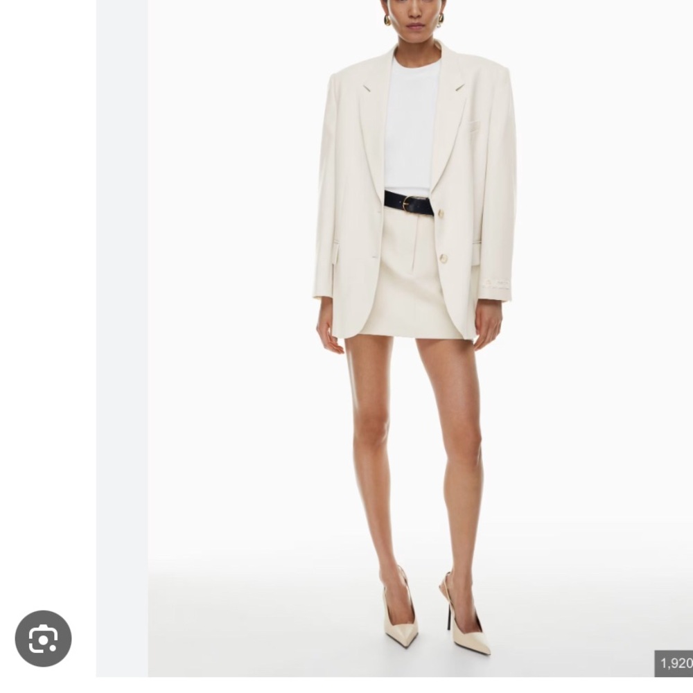 Babaton Strategy Blazer - Matte Pearl